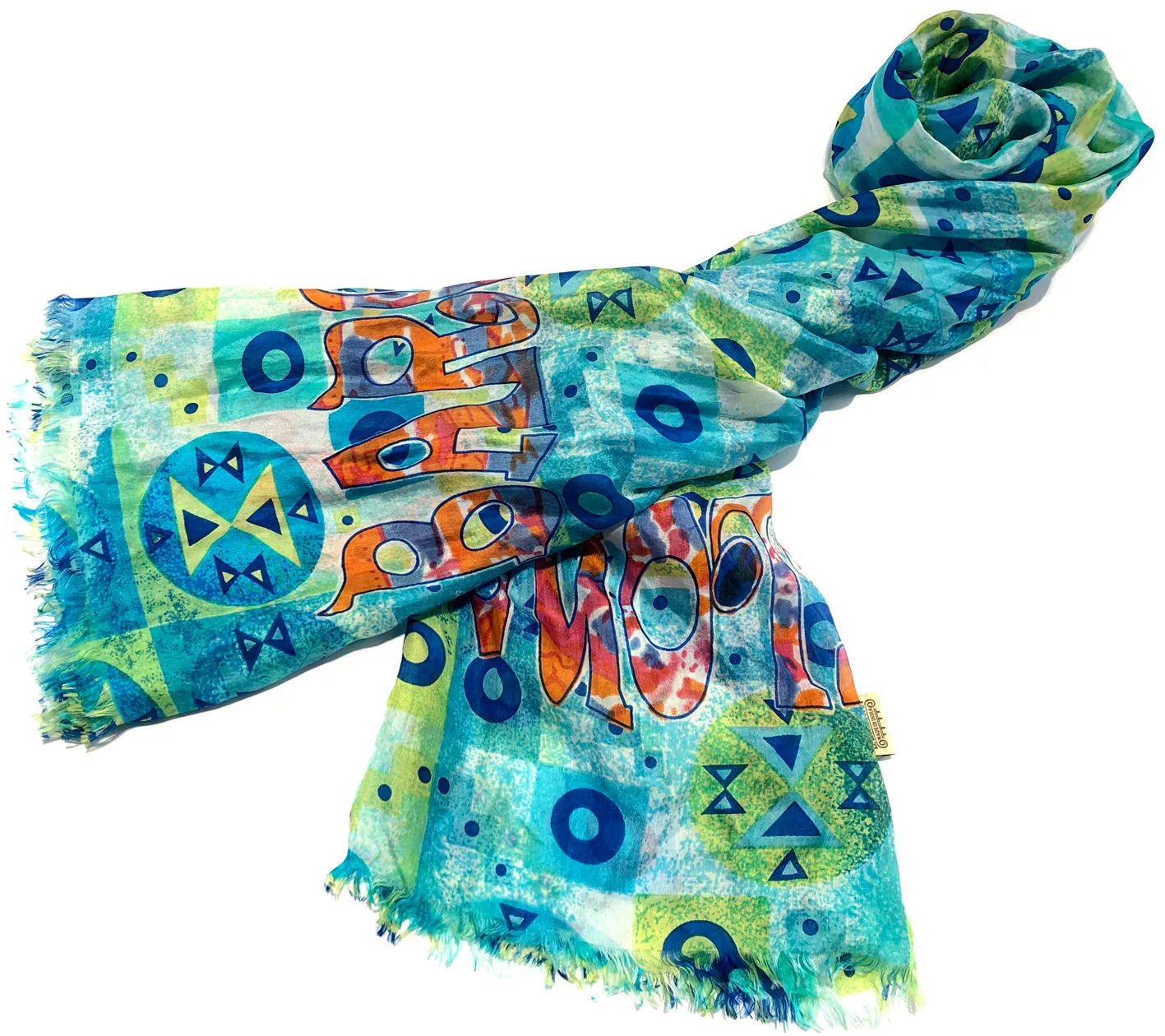 100% Natural Silk Printed XL Foulard ref-rfxlfs0050