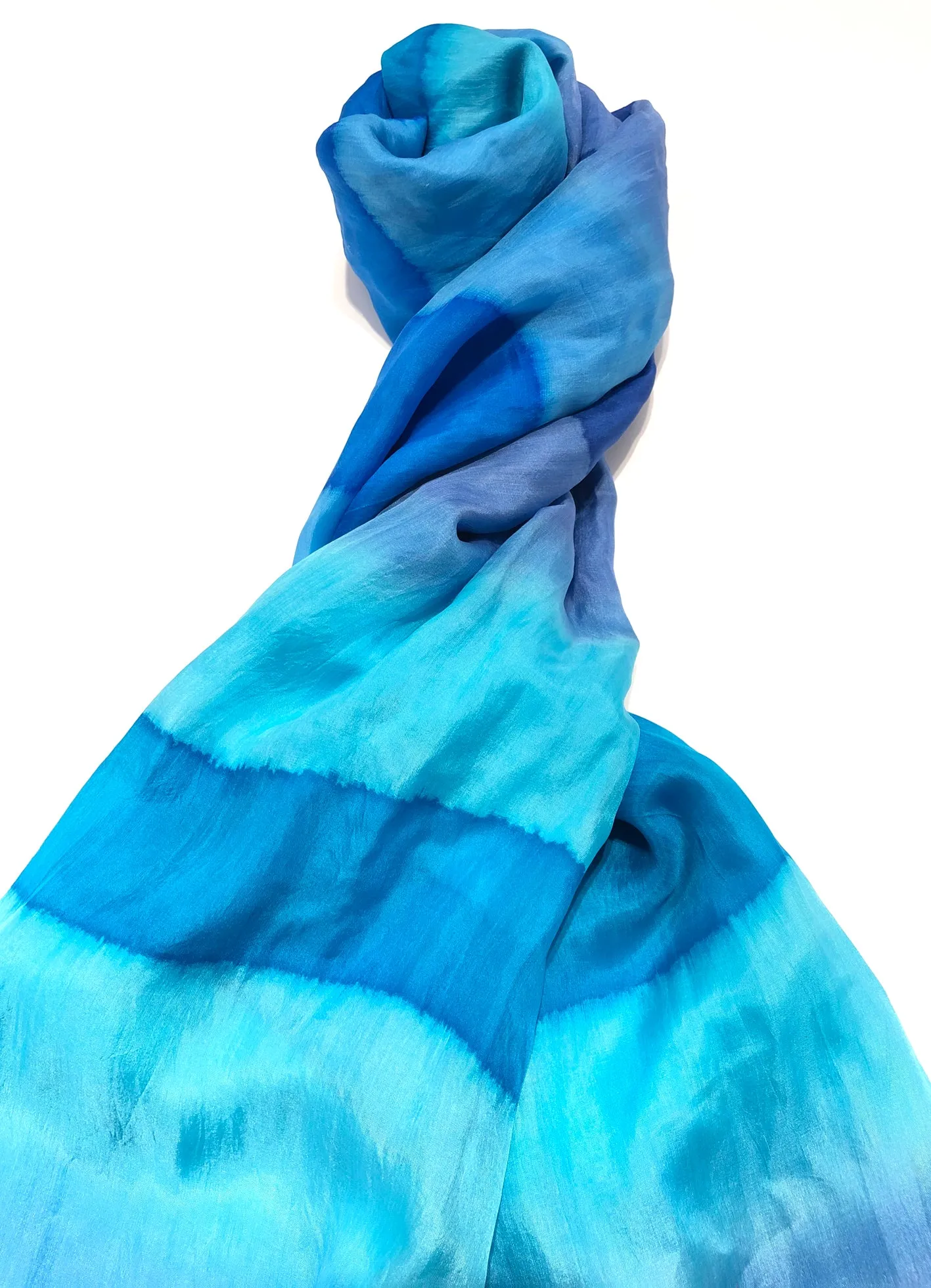 100% Natural Silk Printed XL Foulard ref-rfxlfs0064