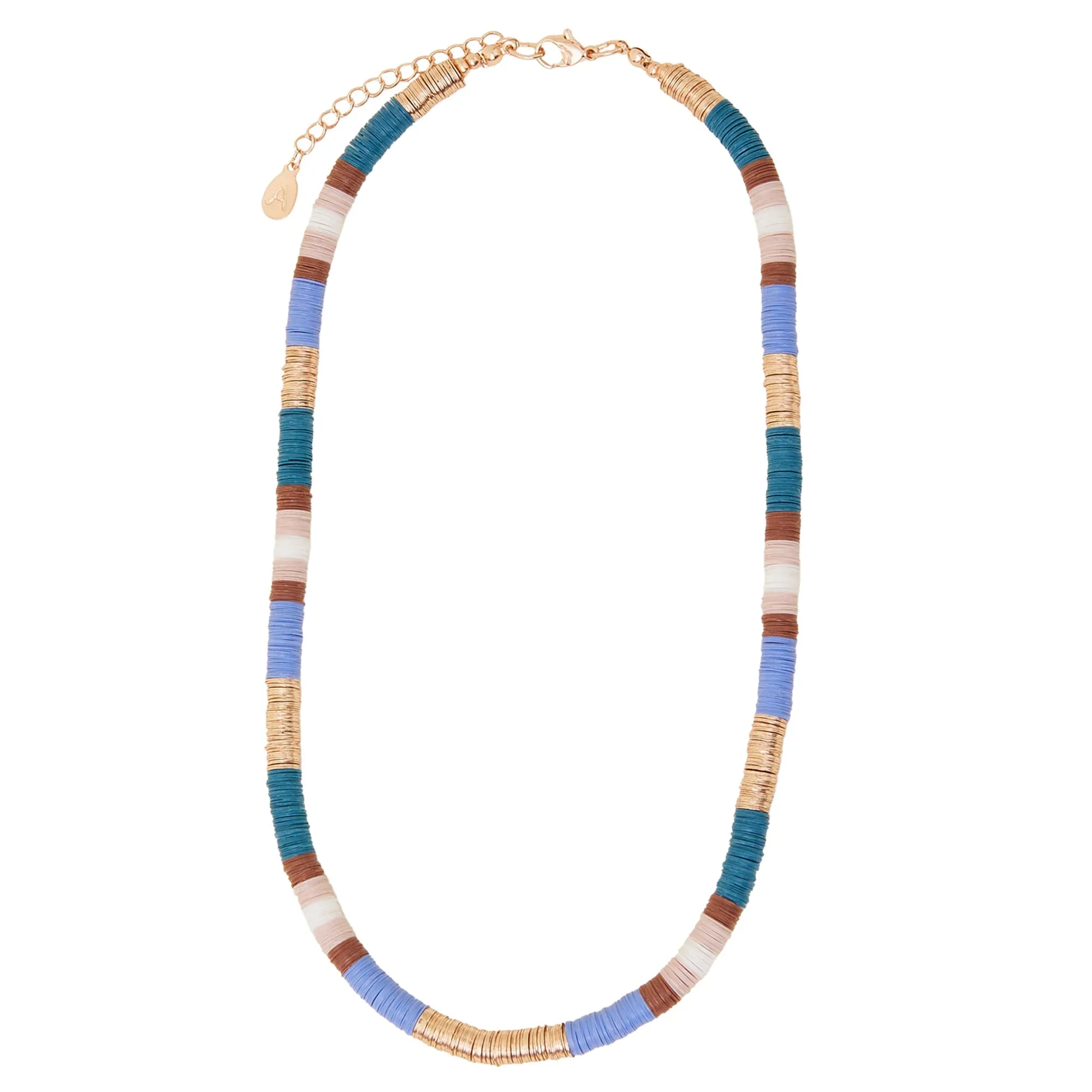 Accessorize London Women's Multi Beaded Disc Necklace