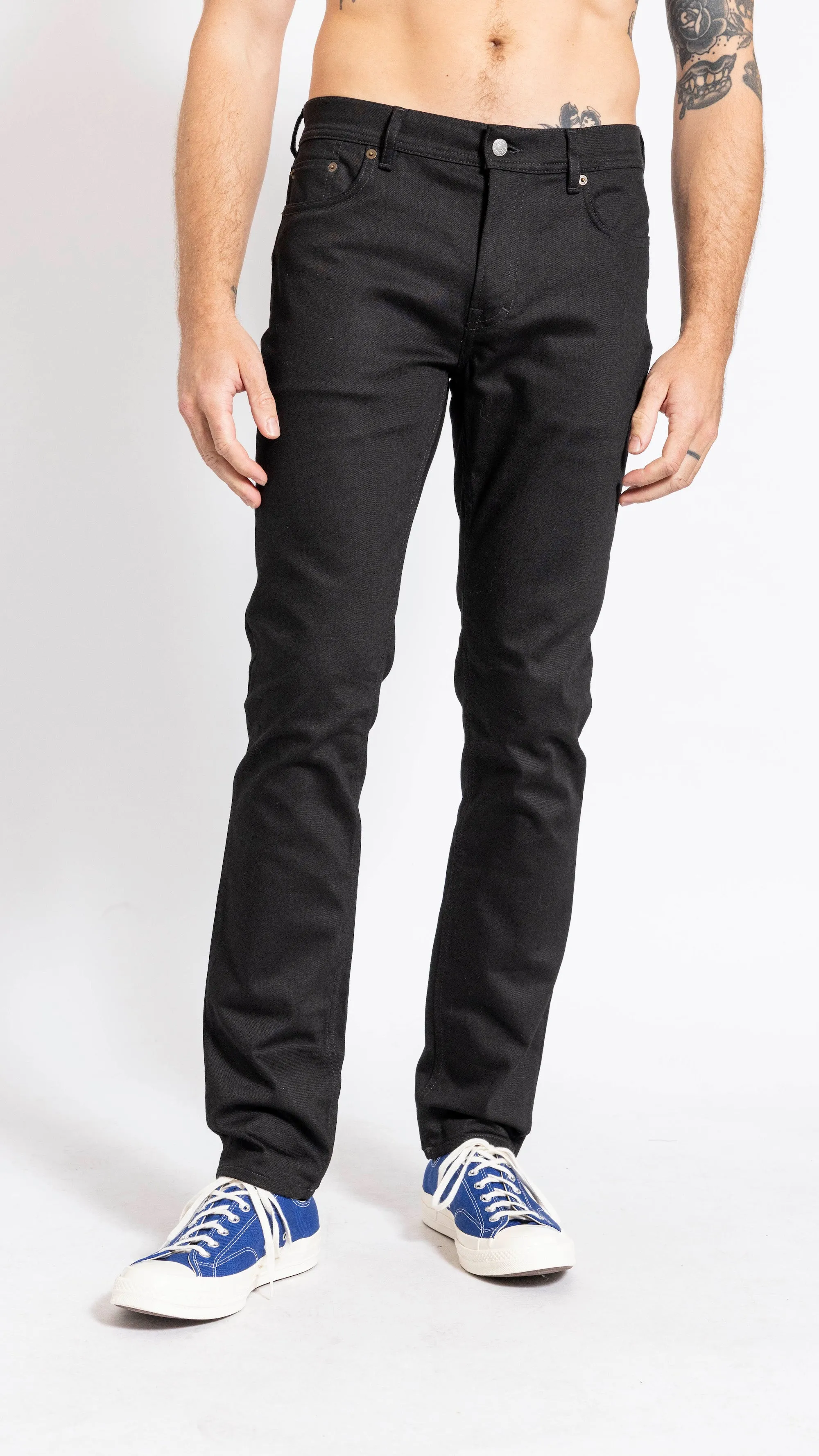 ACNE STUDIOS BLACK NORTH STAY JEANS