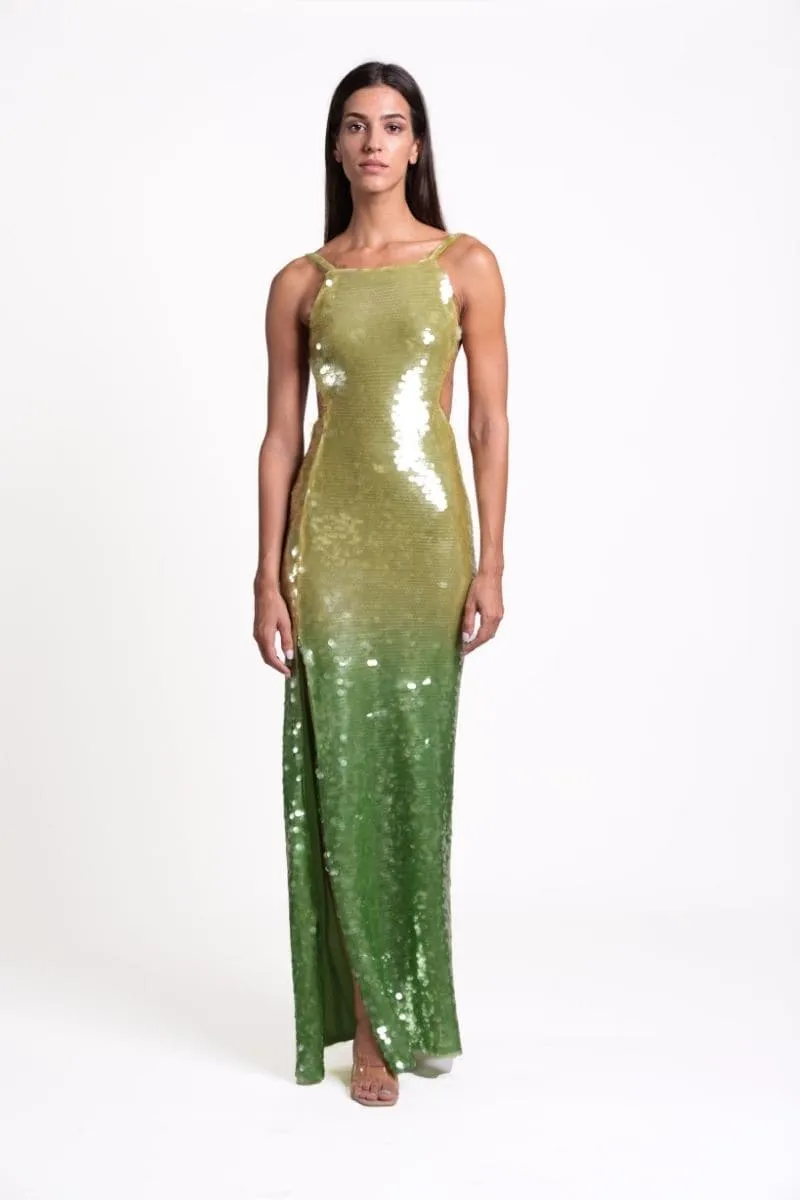 ADELLA SEQUIN MAXI DRESS