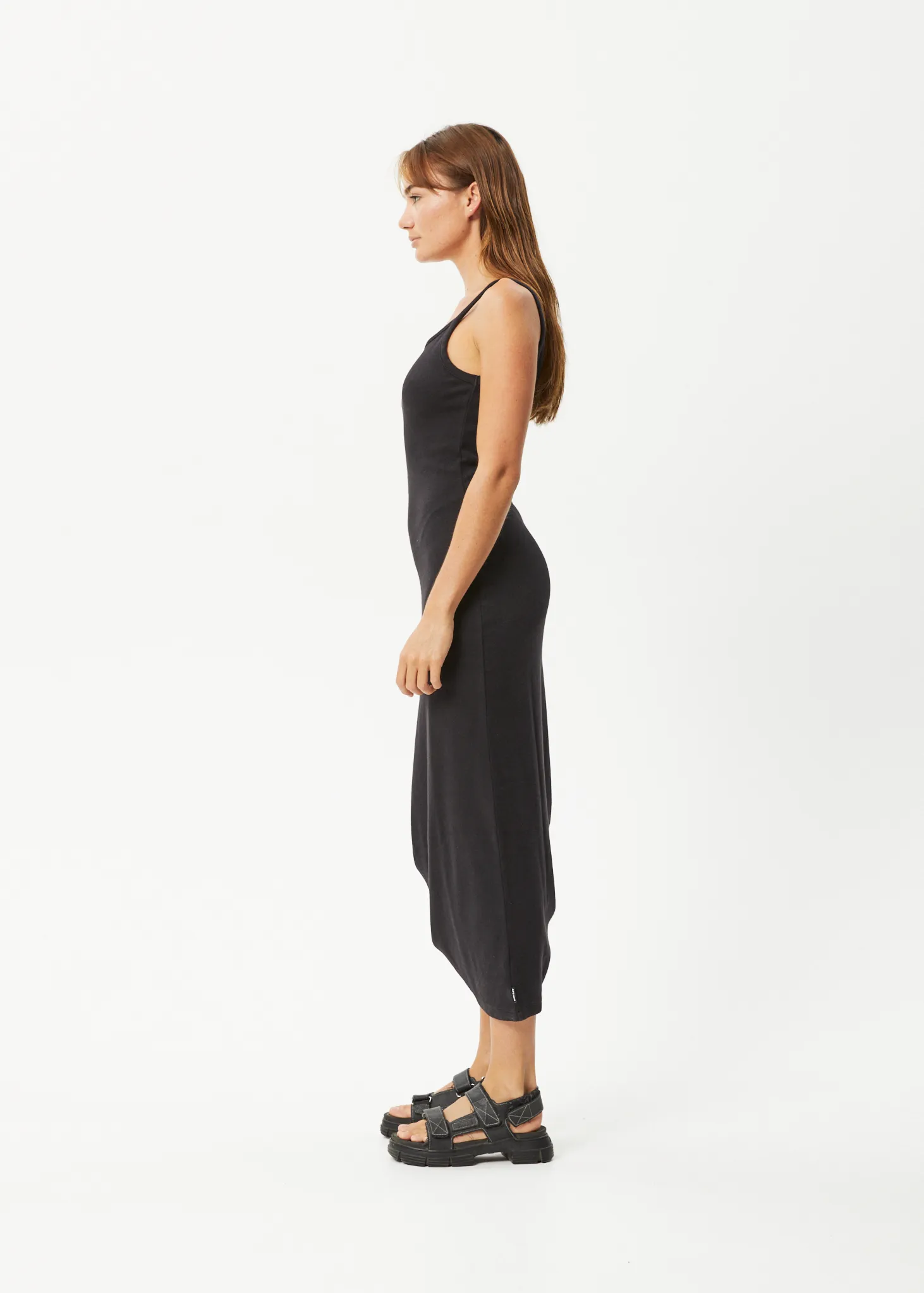 AFENDS Womens Muse - Maxi Dress - Black