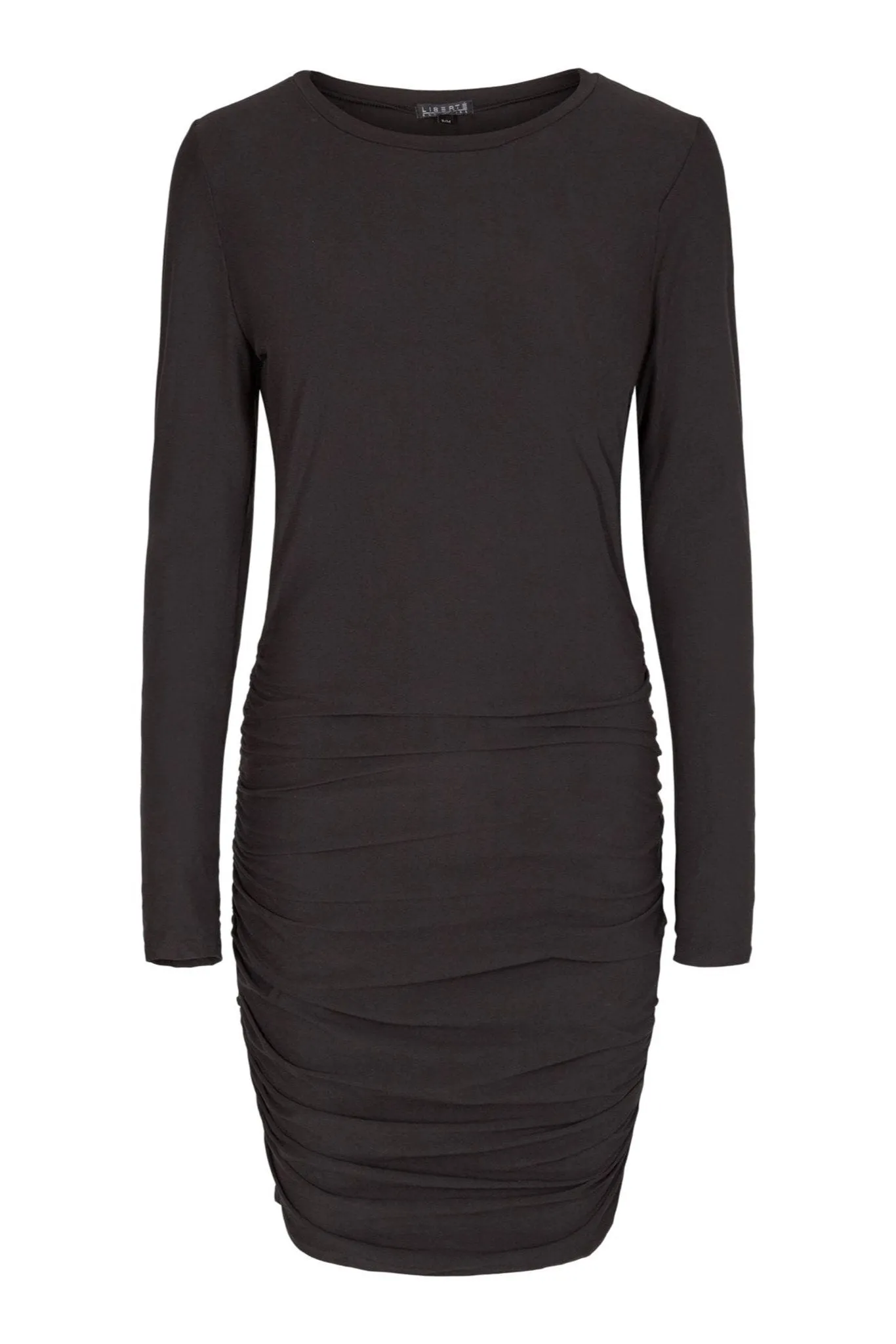 Alma Long-sleeved Dress - Black