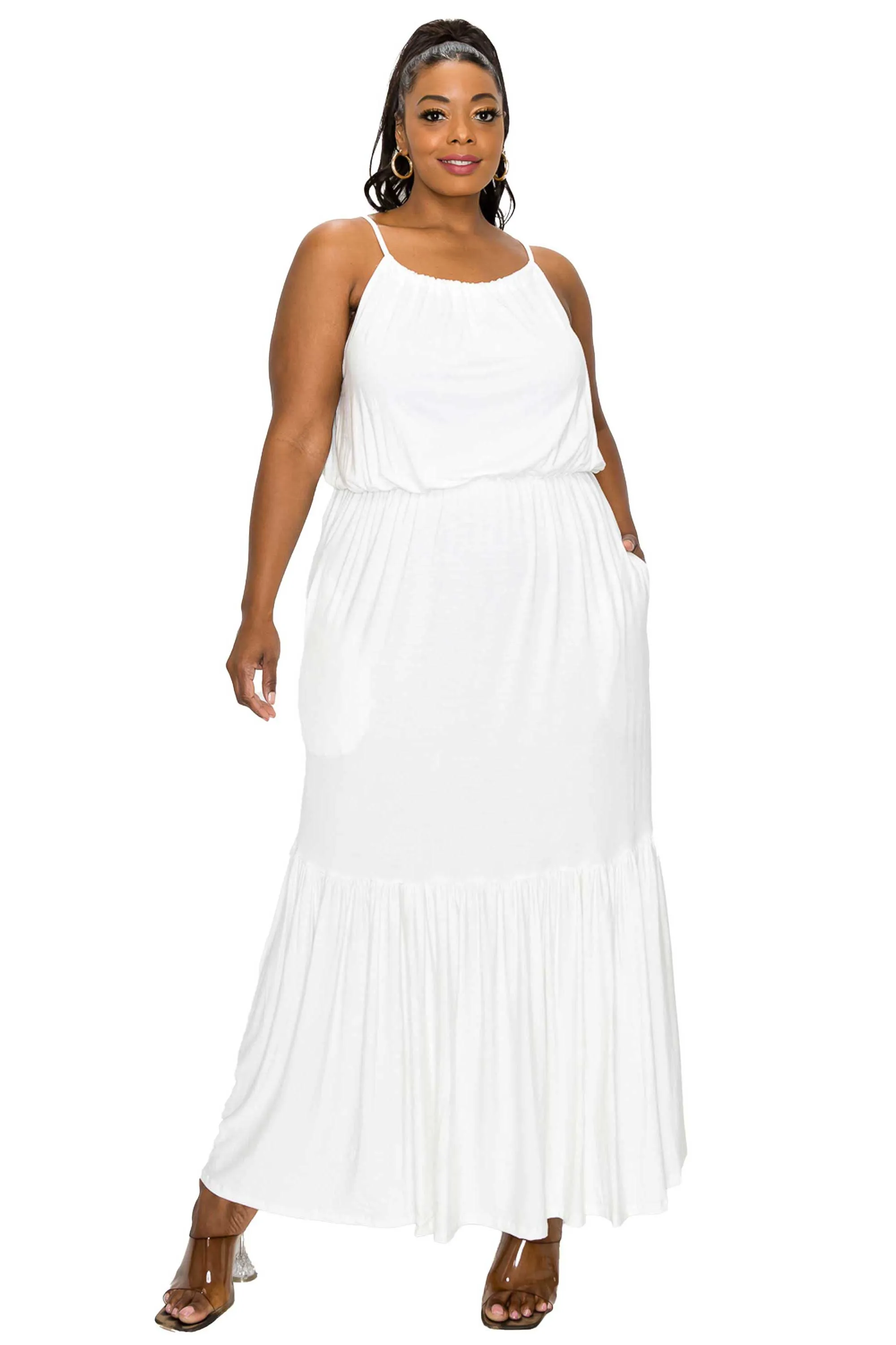 Ameli Pocket Cami Maxi Dress