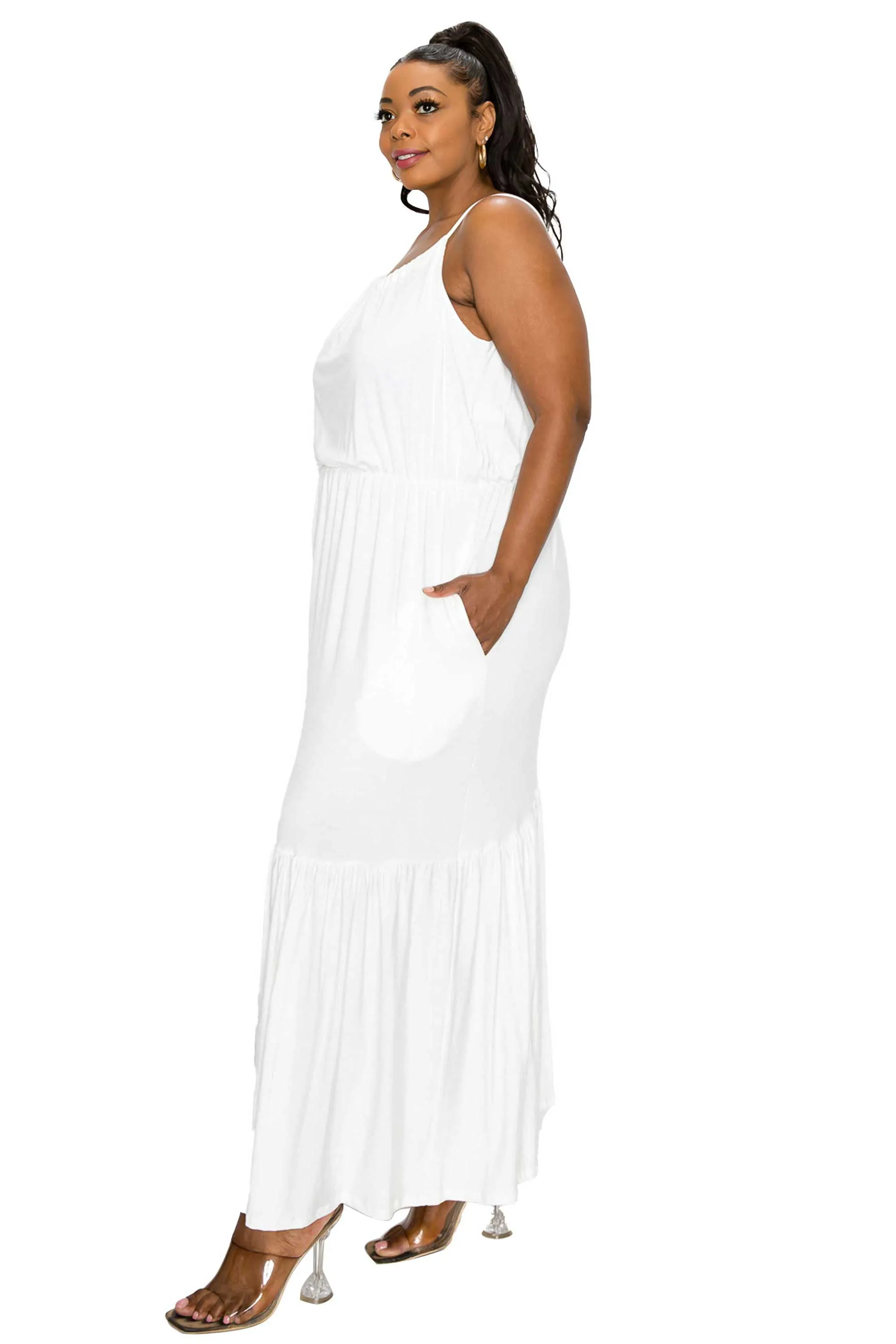 Ameli Pocket Cami Maxi Dress