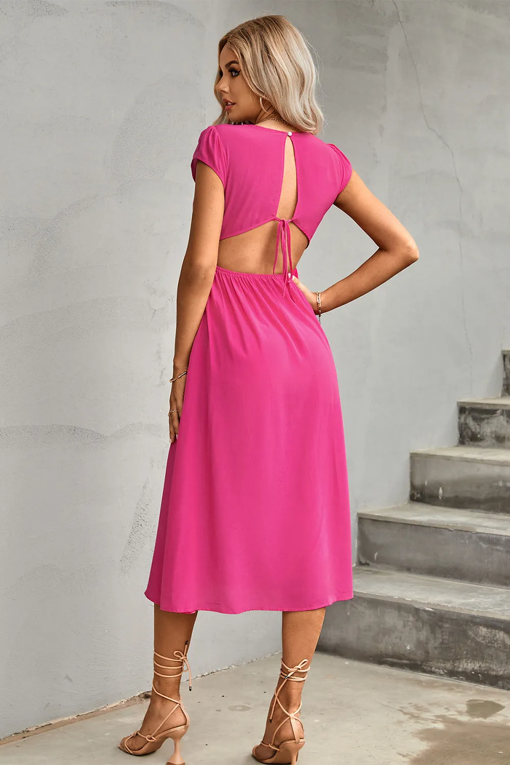 *APP EXCLUSIVE * Open Back Maxi Dress