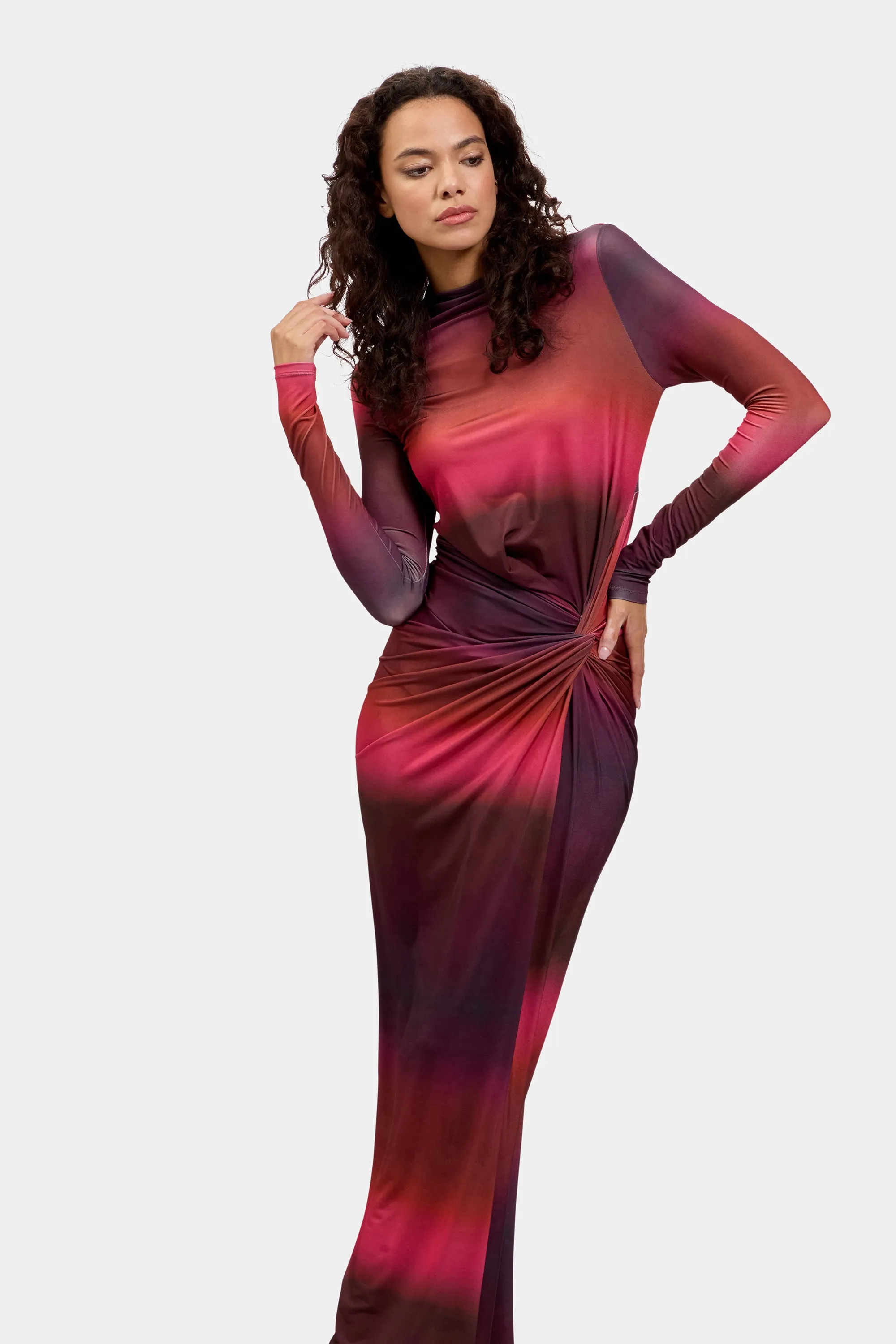 Athena Dress in Ombre