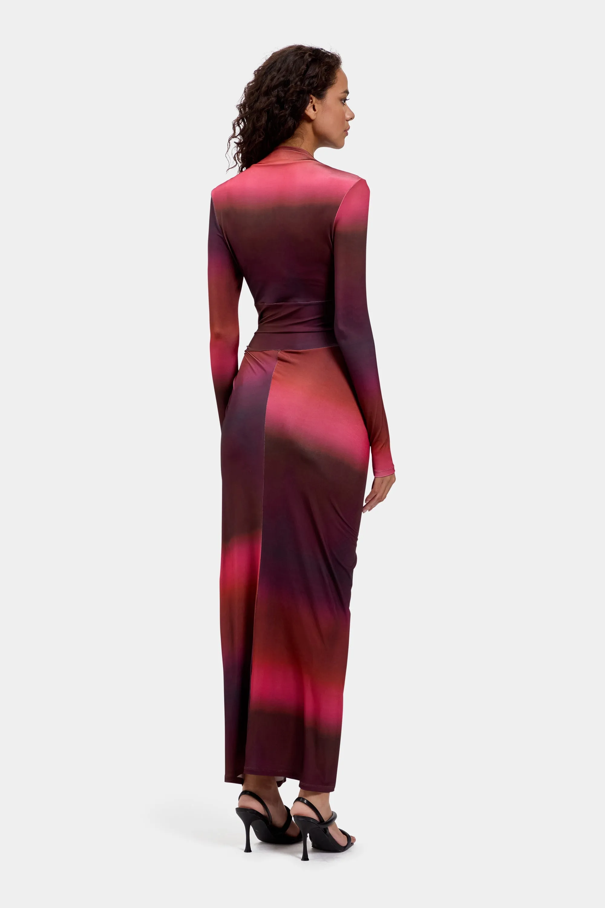 Athena Dress in Ombre