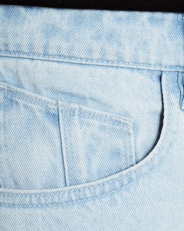 Billow Denim Jeans in Light Blue