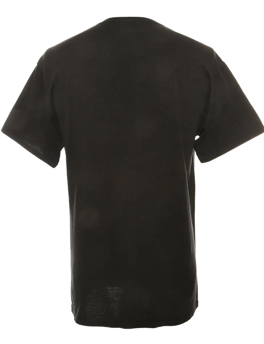 Black Fila Printed T-shirt - M