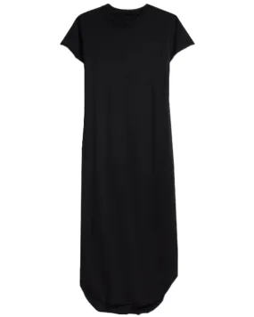 Black Harper Maxi Tee Dress