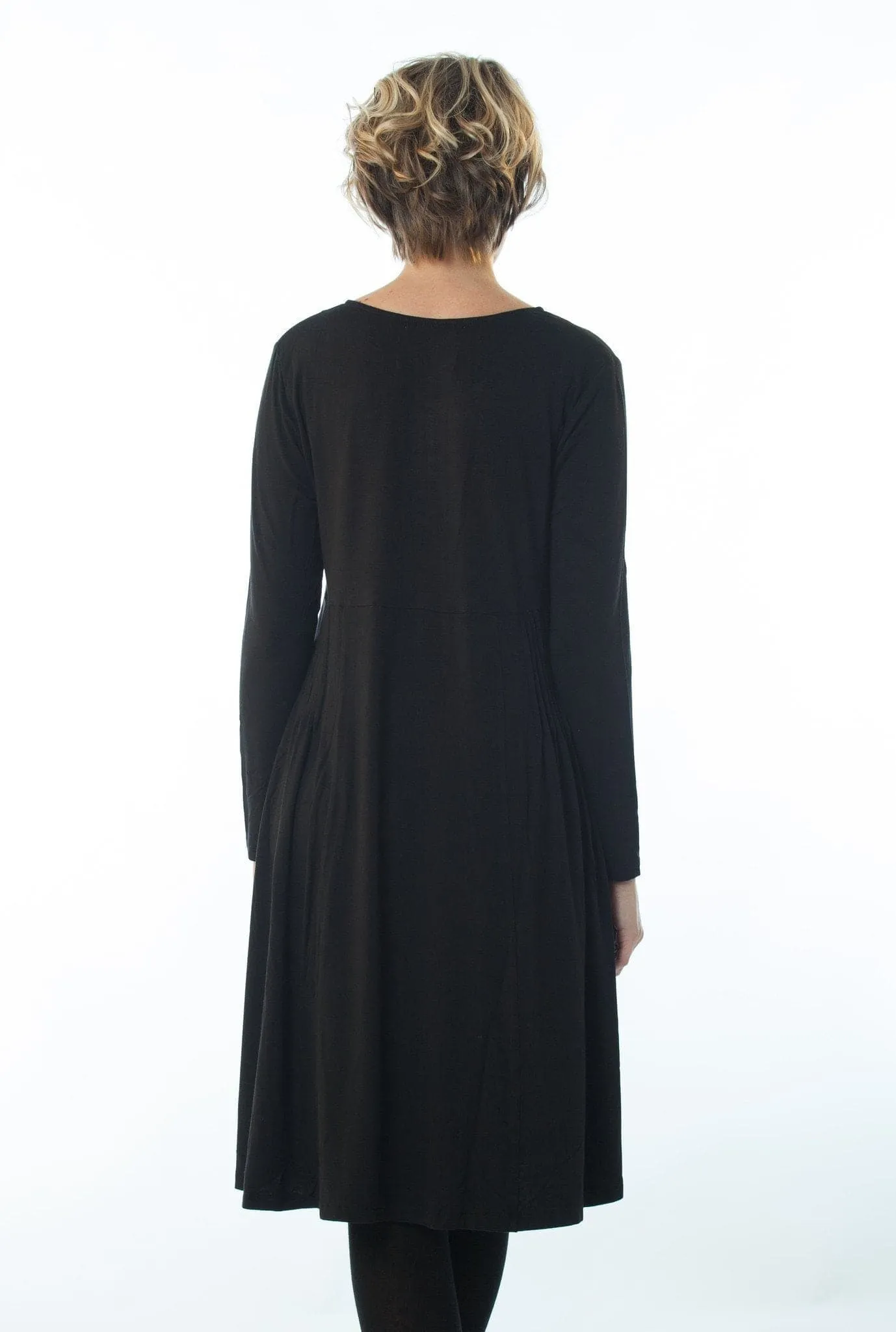 Black/Pink Long Sleeved Breathable Dress - Laurel Dress  (size XS only)