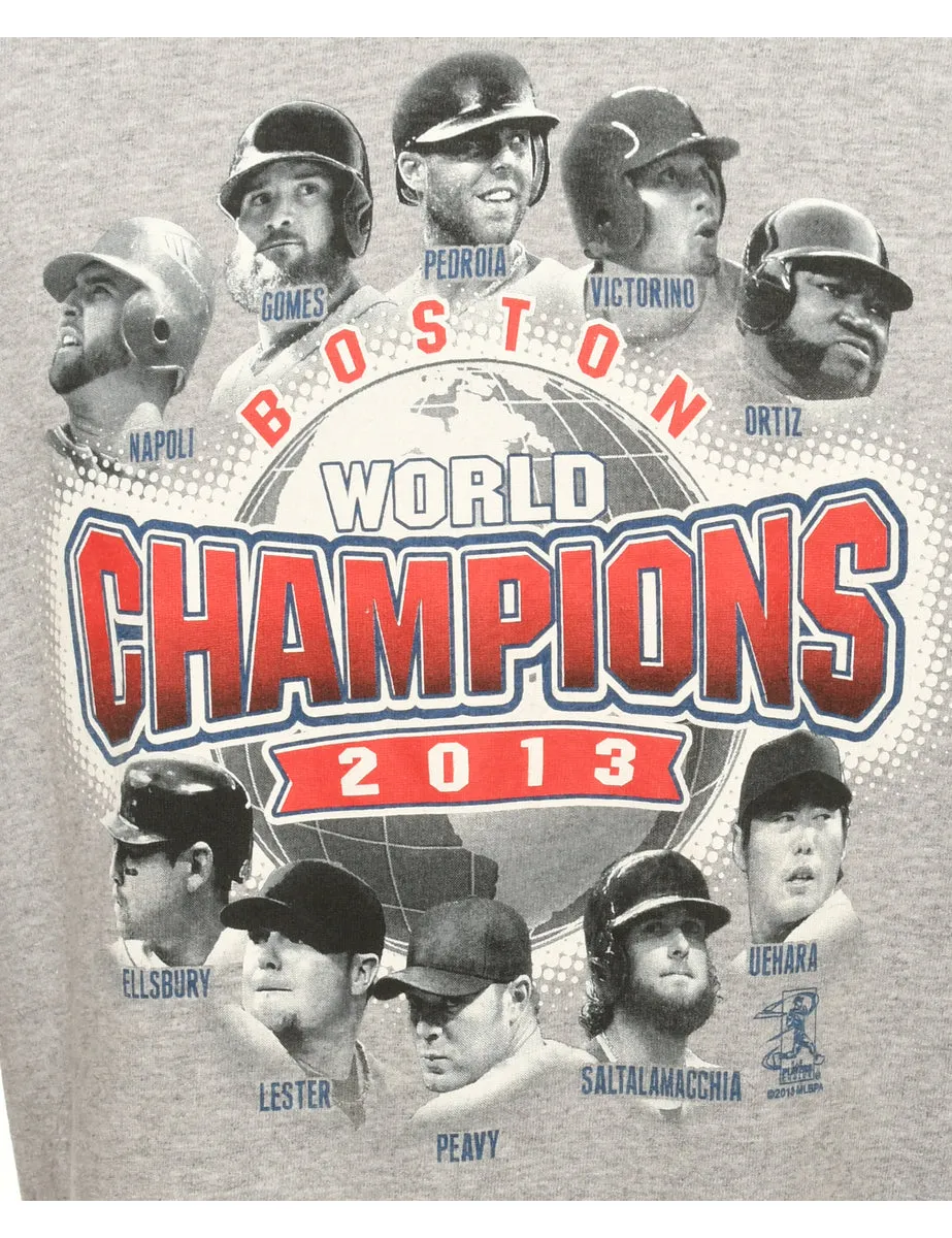 Boston World Champions Sports T-shirt - M