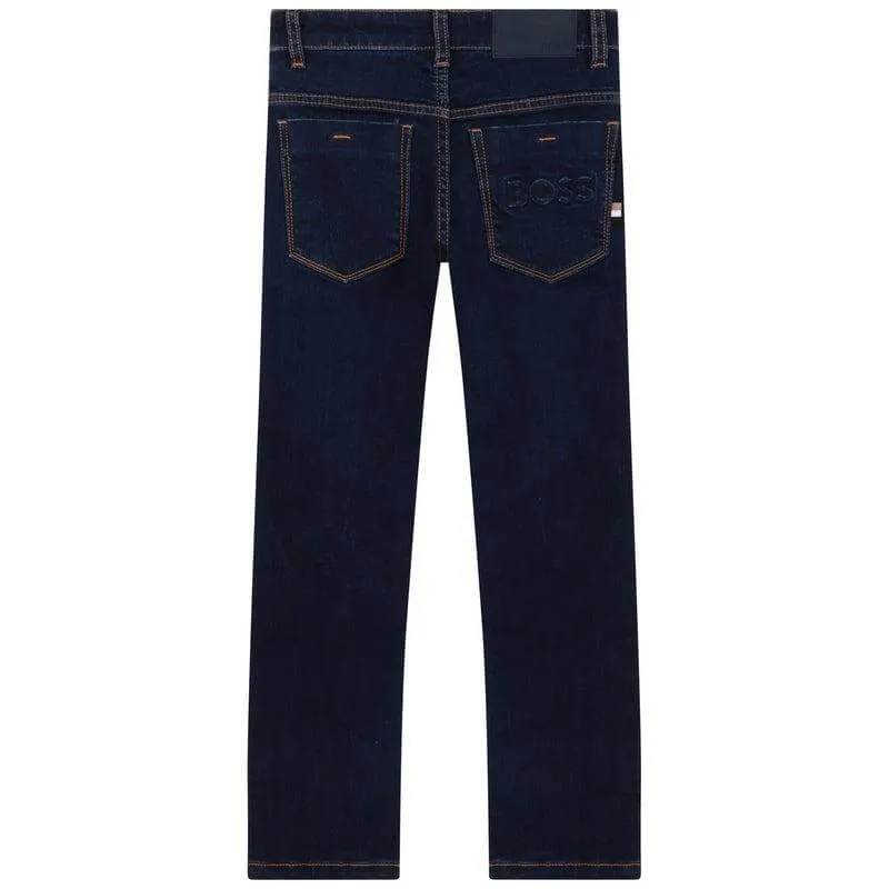 Boys Dark Denim Jeans