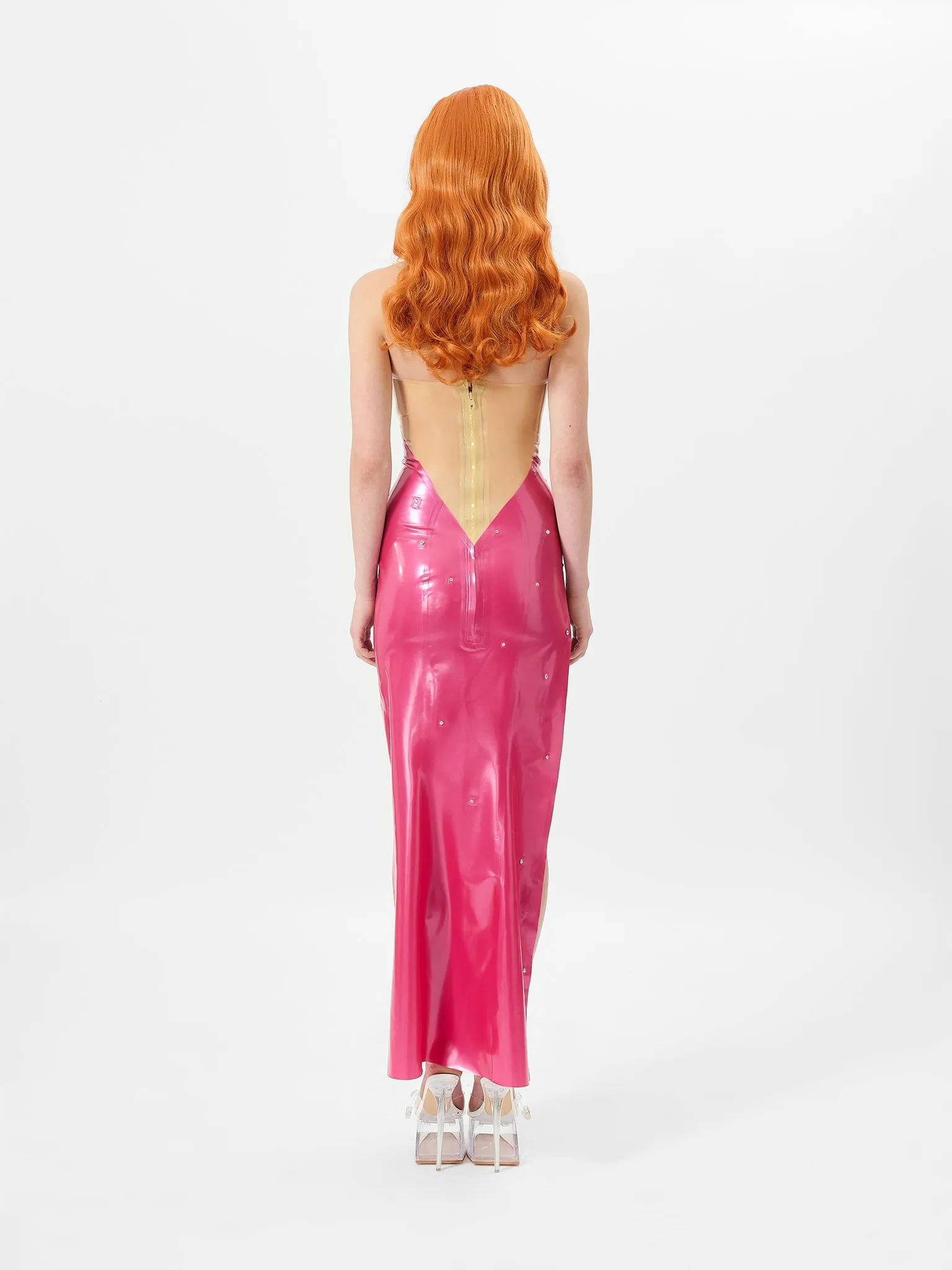 Bunny Latex Maxi Dress