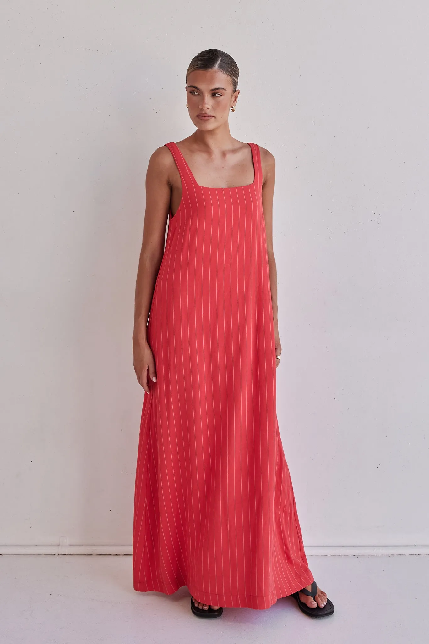 Cannes Maxi Dress (Red)