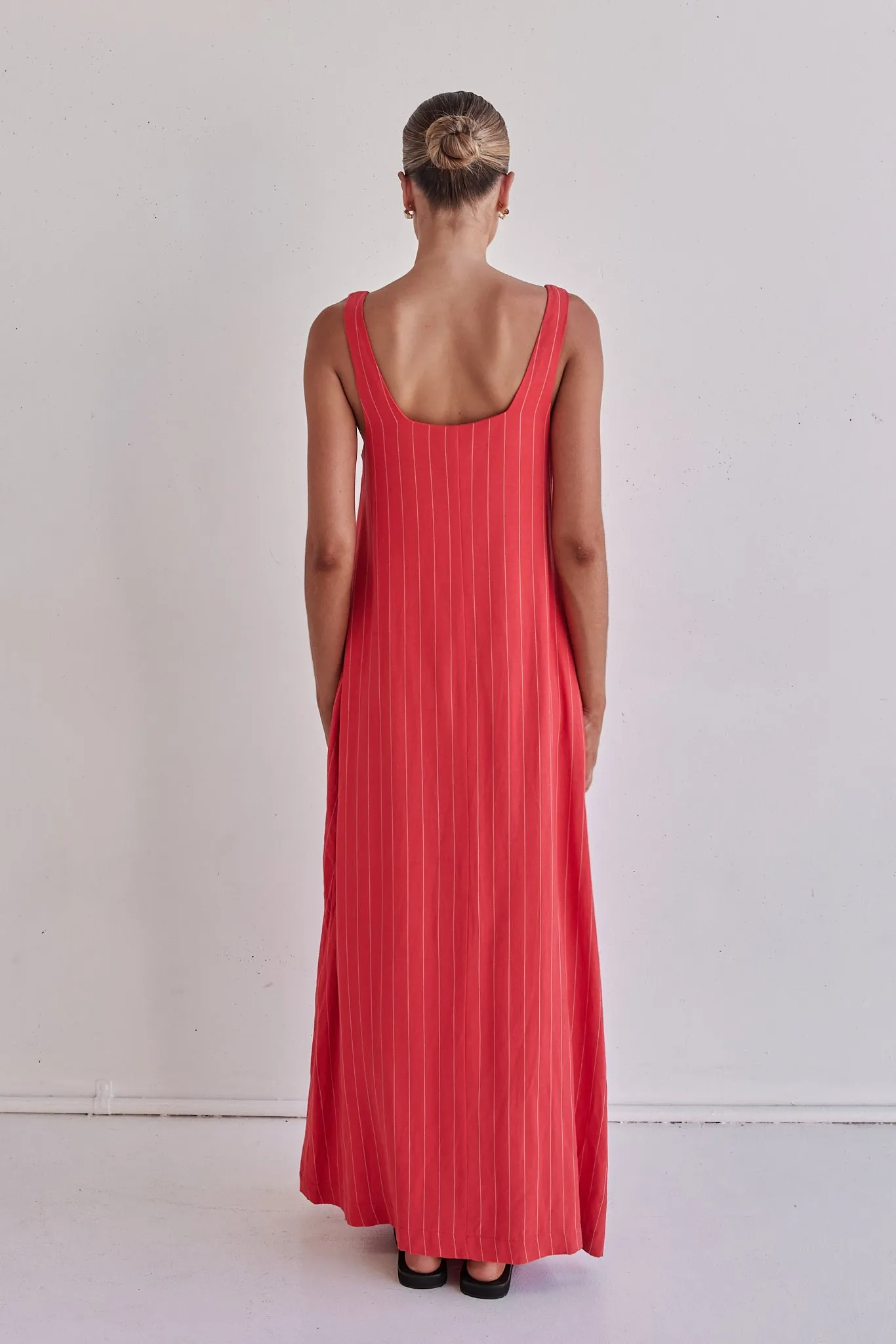 Cannes Maxi Dress (Red)