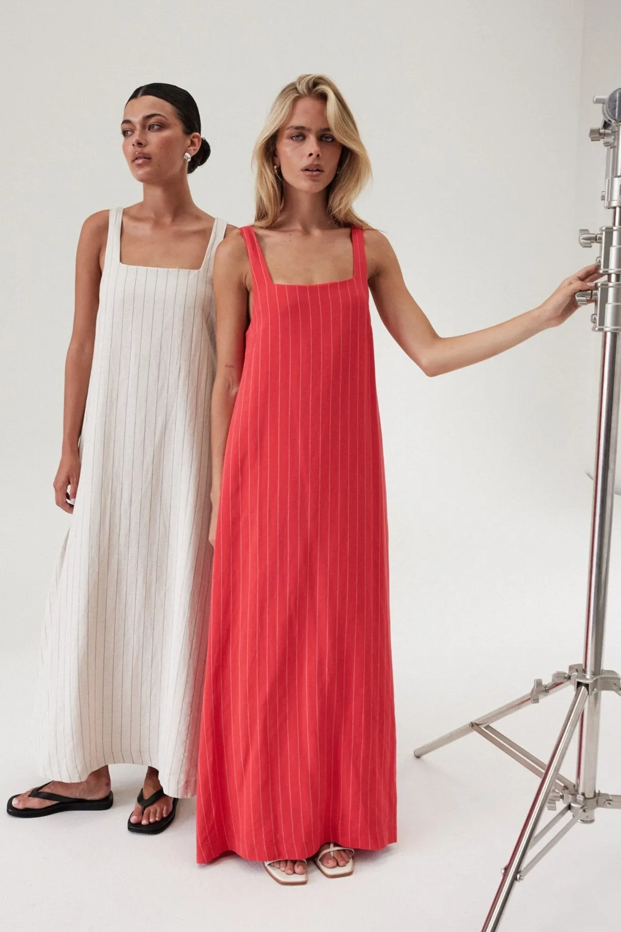 Cannes Maxi Dress (Red)