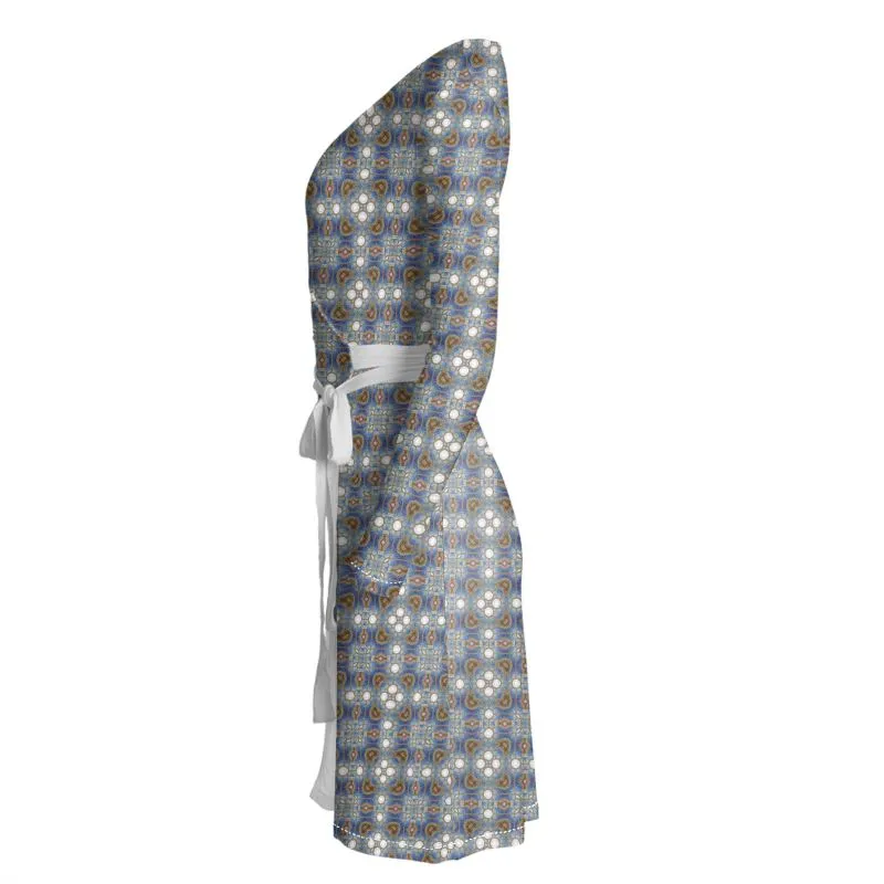 Celestial Ceiling 9 Wrap Dress