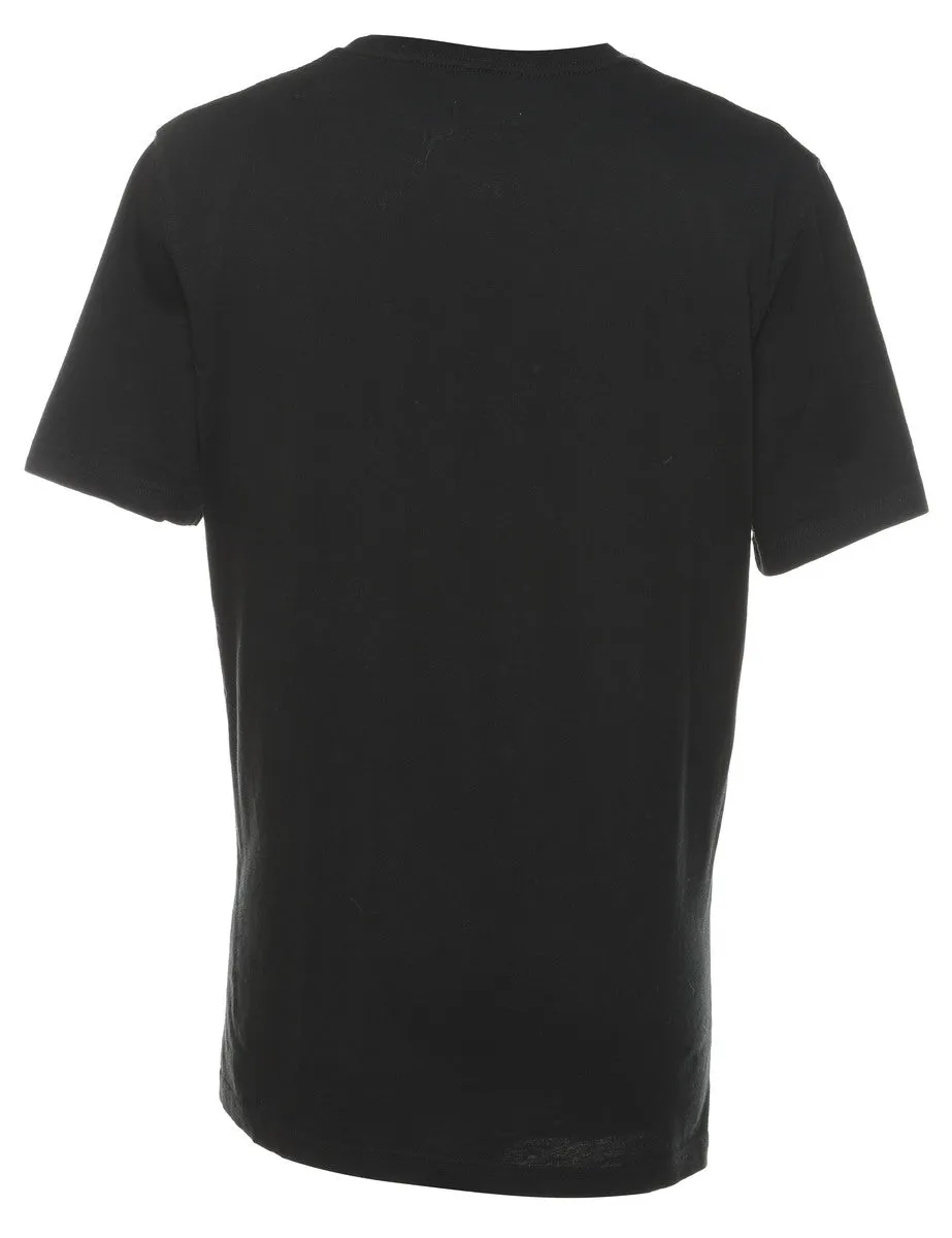 Champion Black Printed T-shirt - S