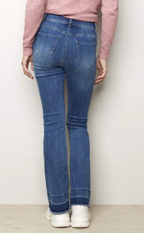 Charlie B. Denim Flare Pants