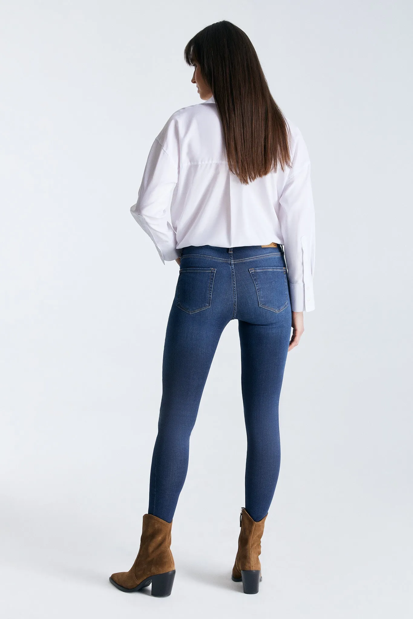 C.O.J Jeans SOPHIA SUPER SKINNY STRETCH - Dark Vintage Blue