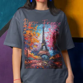 Comfort Colors Paris France Shirt, Eiffel Tower Shirt, Paris France T-Shirt, Travel Paris Tee, I Love Paris Shirt, Paris Trip Shirt, Visit Paris Shirt