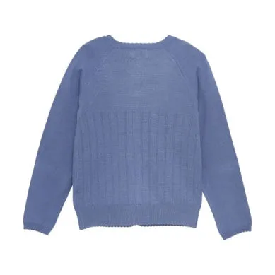 Creamie - Cardigan Pointelle Colony Blue