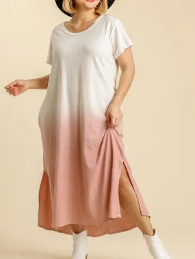 Curvy Kona Rose Maxi Dress