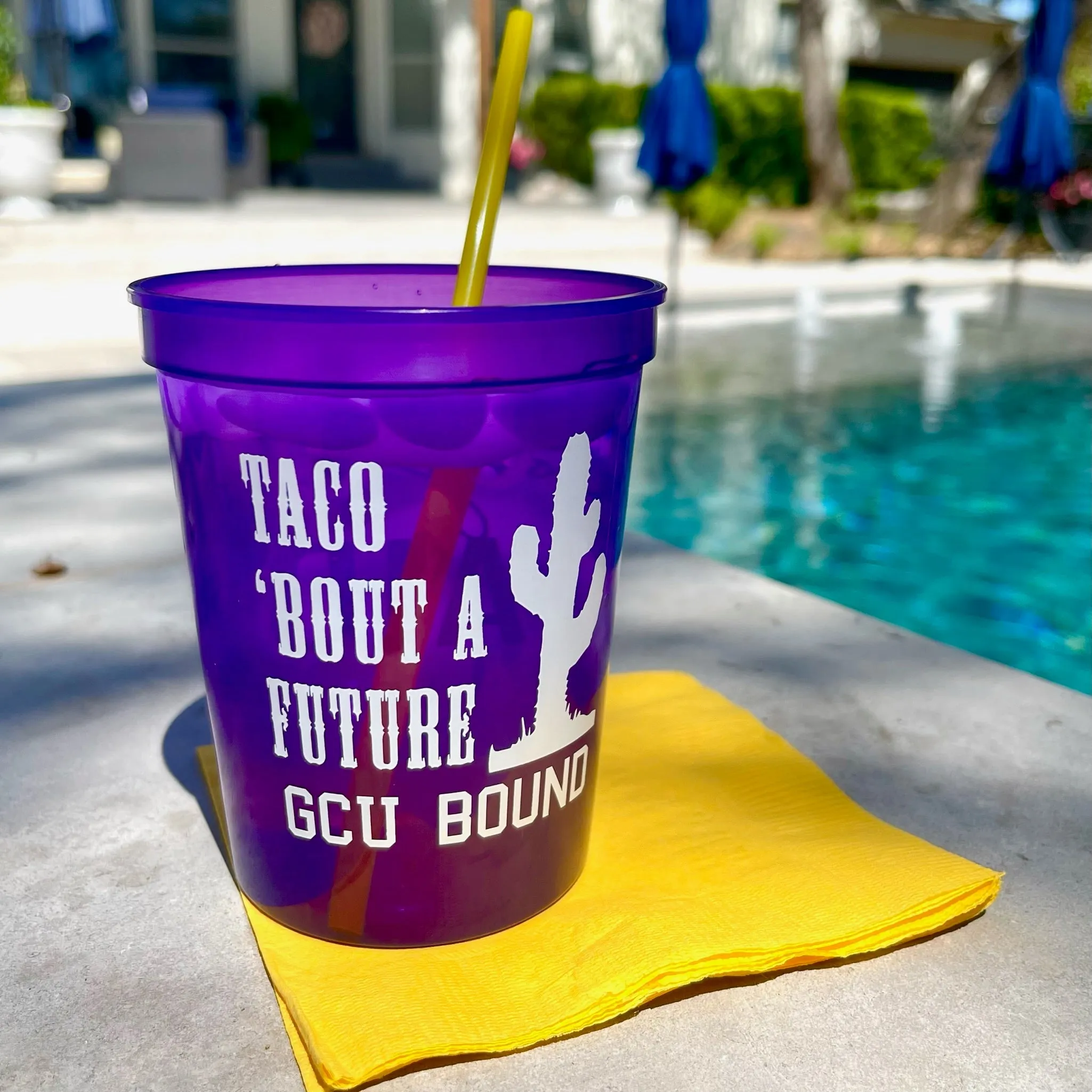 Custom Graduation Stadium Cups