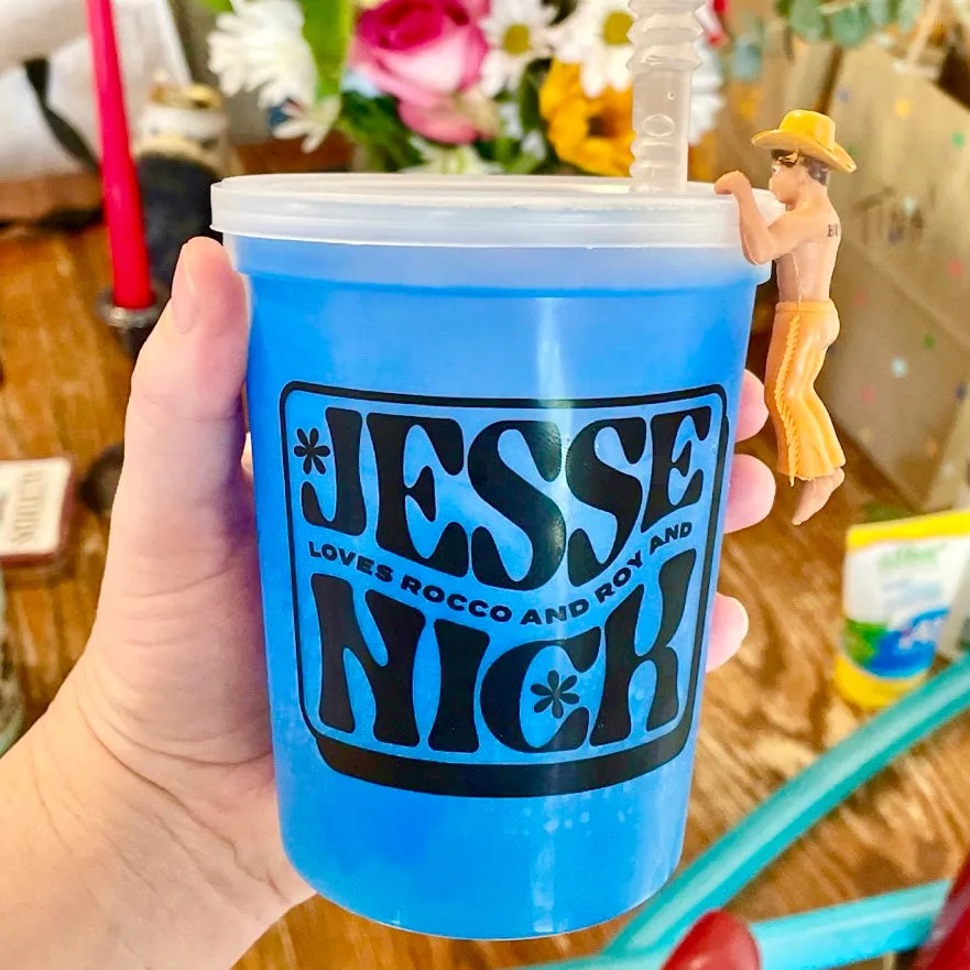 Custom Groovy Color Changing Stadium Cups