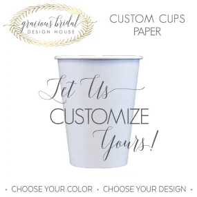 Custom Paper Cups