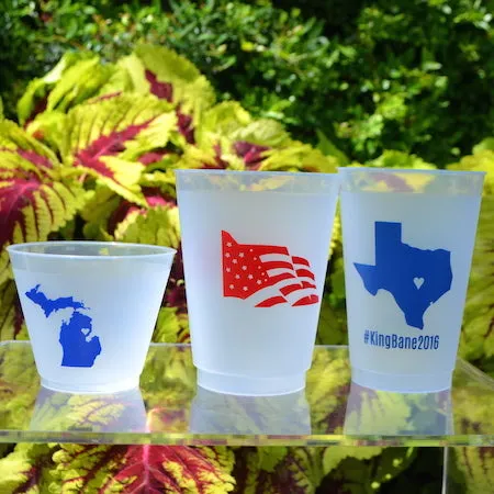 Custom State Pride Shatterproof Cups