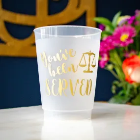 Custom You've Been Served Cups