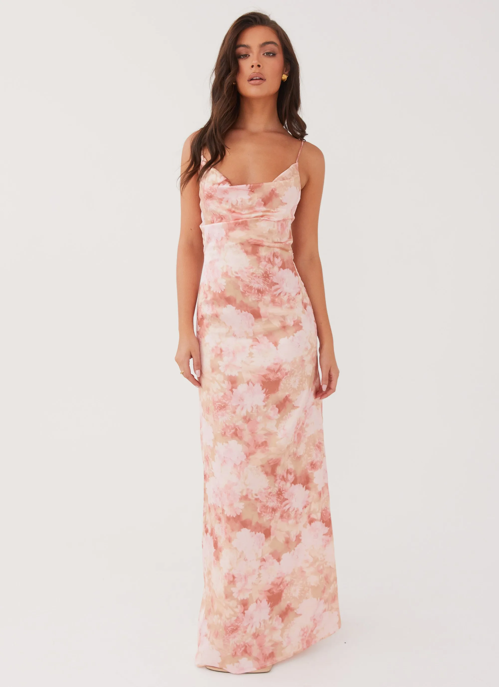 Dancing In The Sky Maxi Dress - Flower Garden