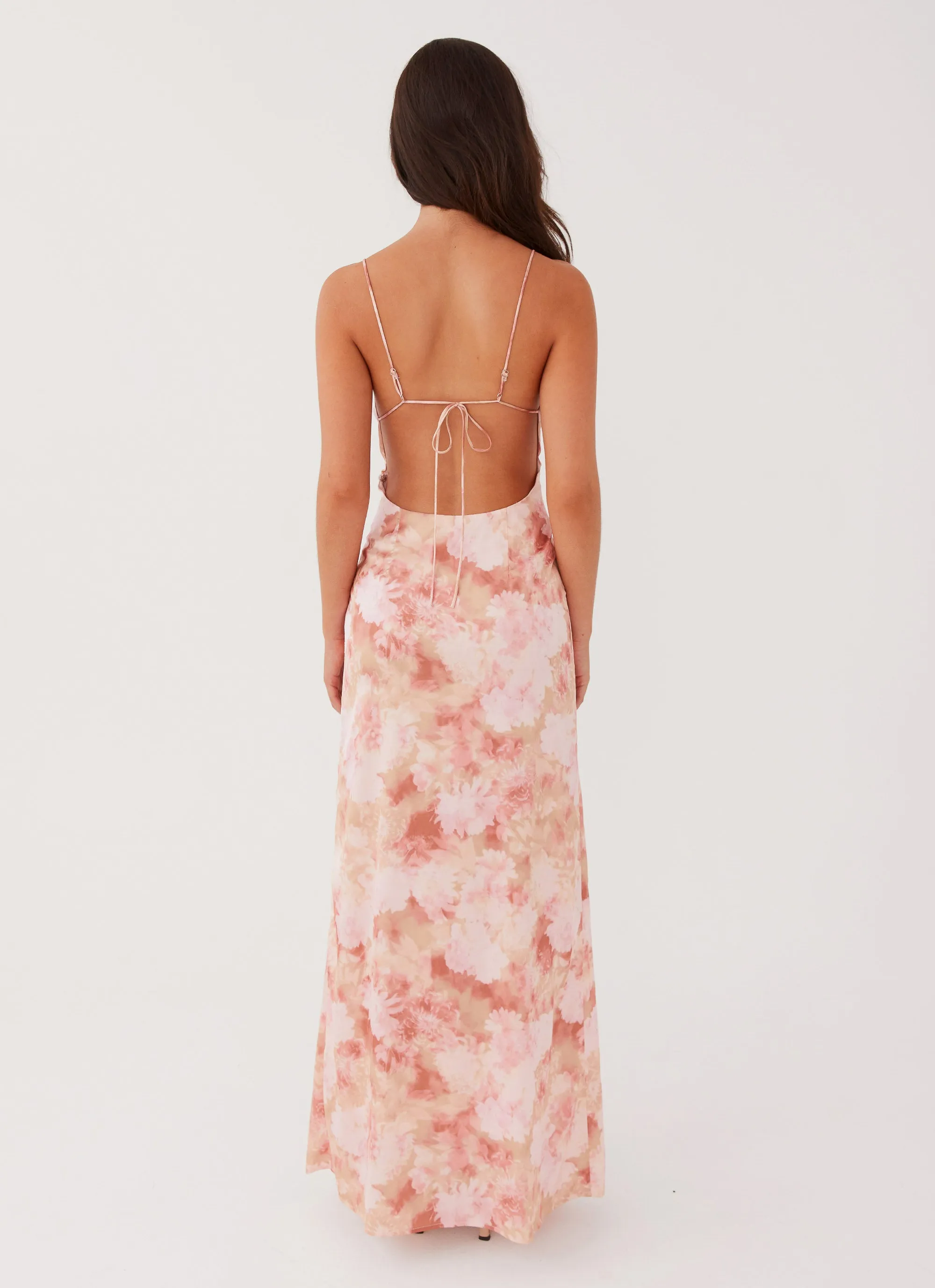 Dancing In The Sky Maxi Dress - Flower Garden