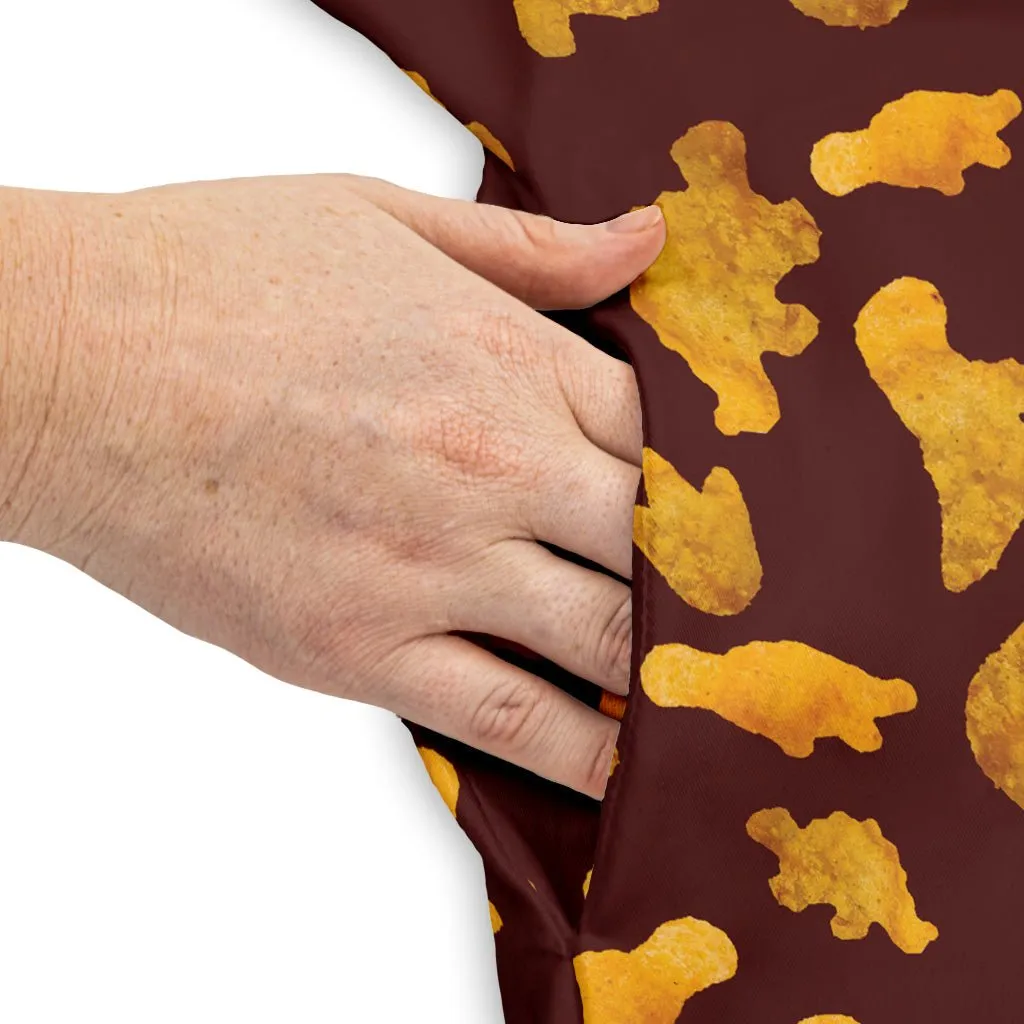 Dinosaur Chicken Nuggets Red Dress