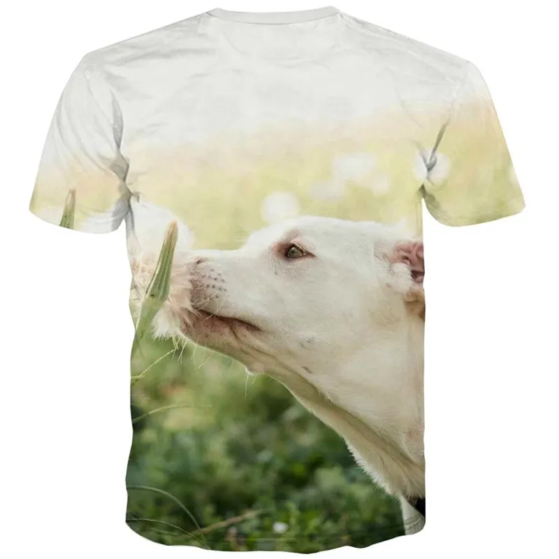 dog shirt Novelty 3D shirt Puppy Cute animal Cool art costume big Smart dogs male