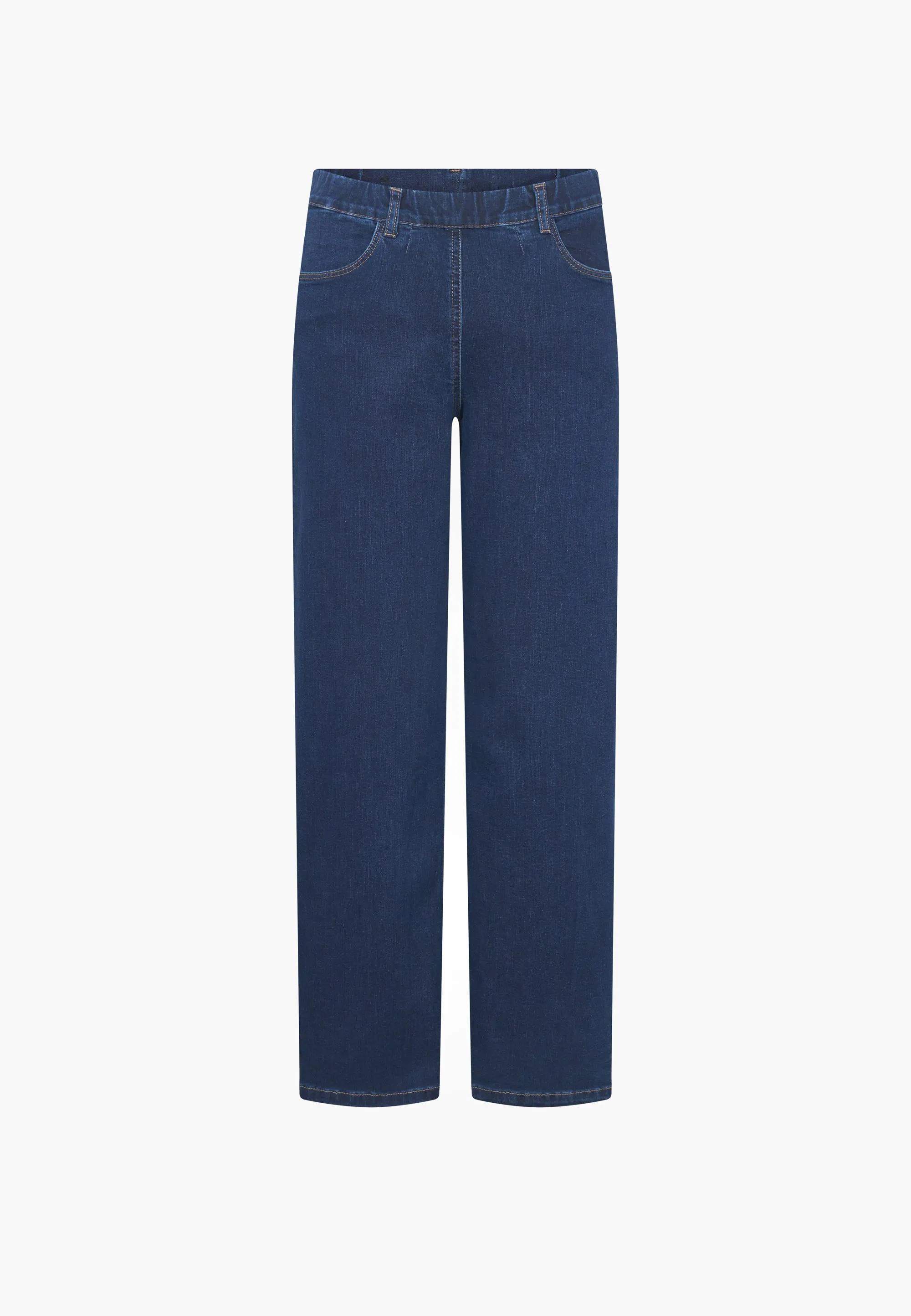 Donna Loose - Long Length - Dark Blue Denim