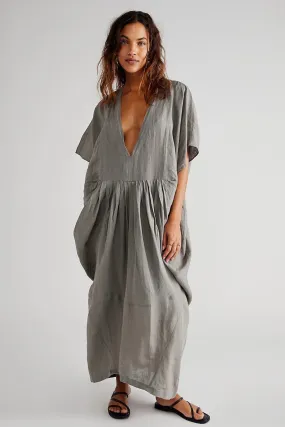 DRIFTER LINEN DRESS X FREE PEOPLE