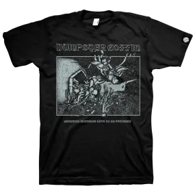 Dumpster Coffin "Album Cover" Black T-Shirt