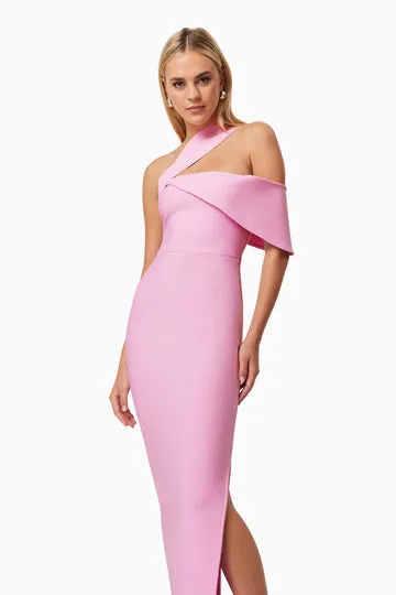 Elliatt Riley fitted bandage maxi dress