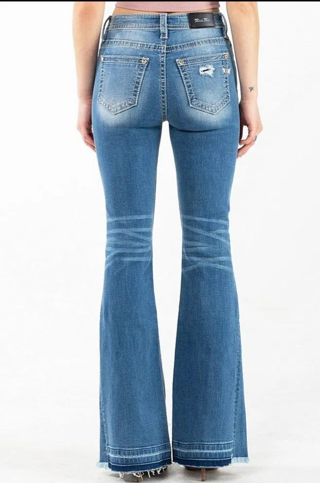 *FINAL SALE* Miss Me Distressed Flares