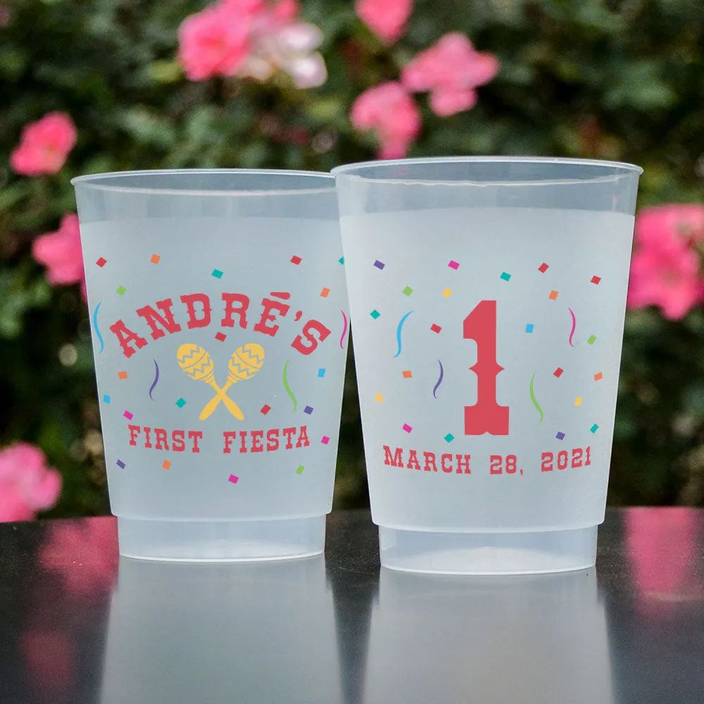 First Fiesta Full Color Birthday Shatterproof Cups