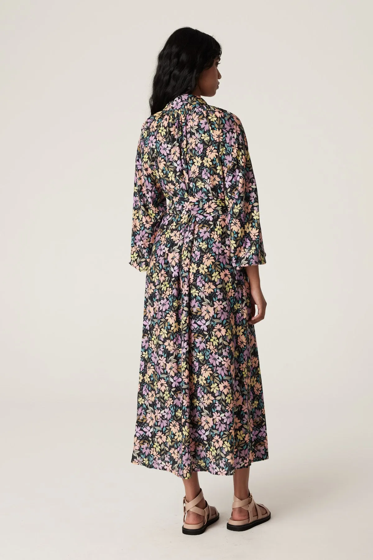 Flora Maxi Dress - Flora Print