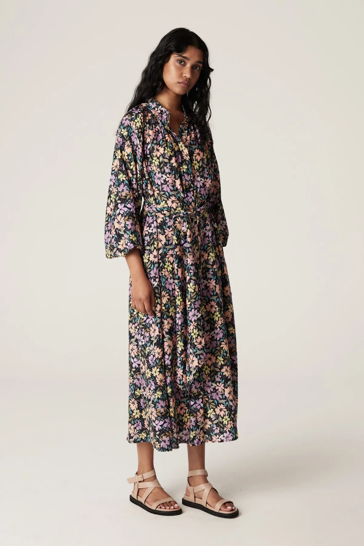 Flora Maxi Dress - Flora Print