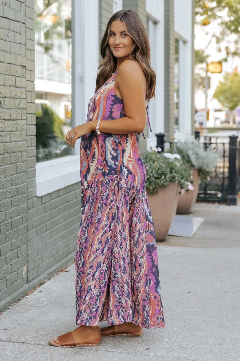 Free People Multi Print Everything And More Maxi Dress - FINAL SALE