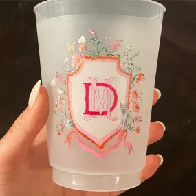 Full Color Cat Crest Shatterproof Cups