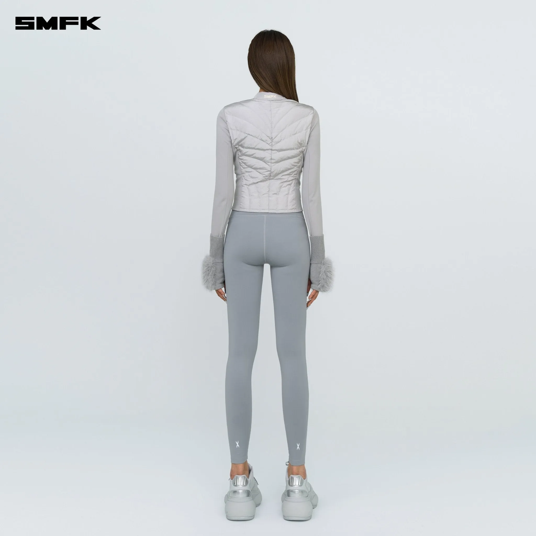 FUTURE X-Heat Shaping Straight Pants Gray