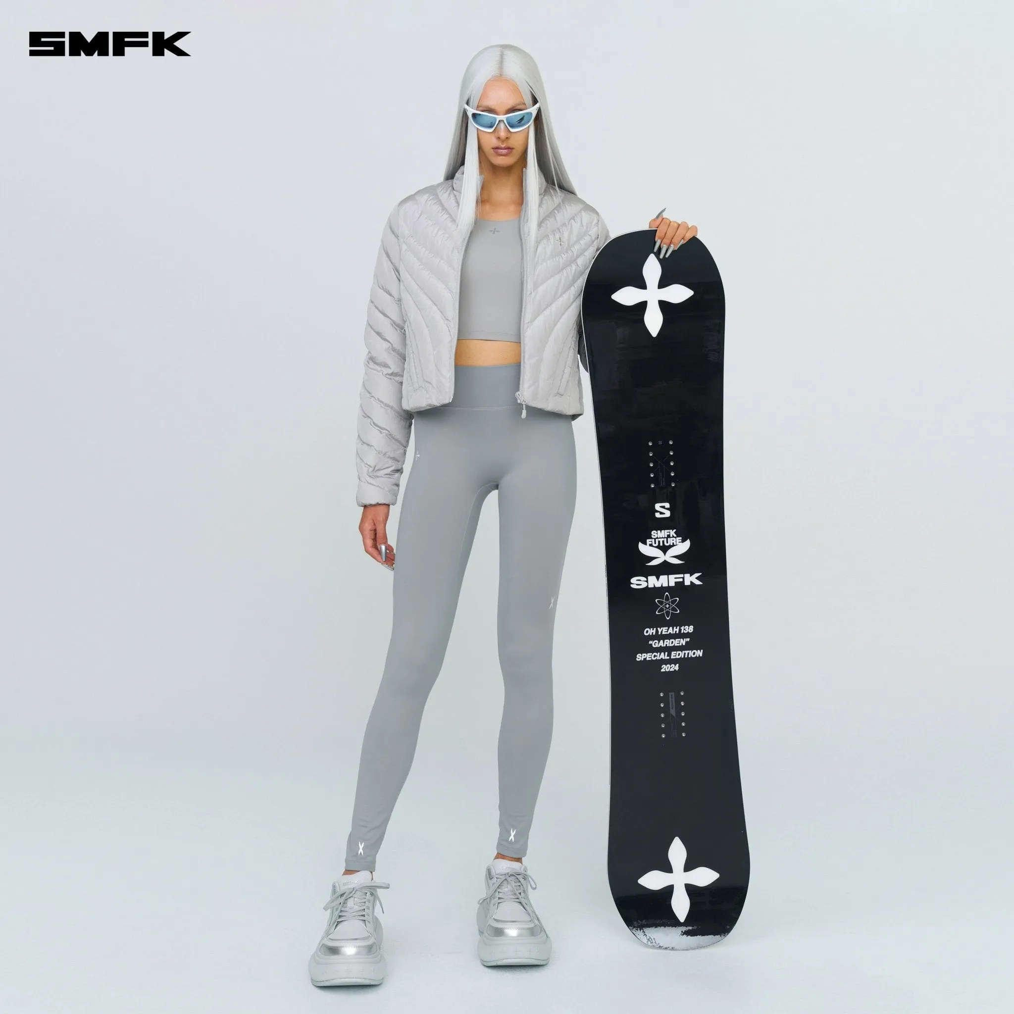 FUTURE X-Heat Shaping Straight Pants Gray